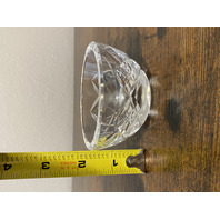 VTG Waterford Crystal Small Open Sugar Bowl SIGNED 3 1/8"W