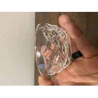 VTG Waterford Crystal Small Open Sugar Bowl SIGNED 3 1/8"W