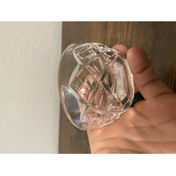 VTG Waterford Crystal Small Open Sugar Bowl SIGNED 3 1/8"W