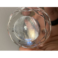 VTG Waterford Crystal Small Open Sugar Bowl SIGNED 3 1/8"W