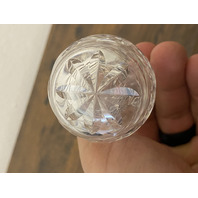 VTG WATERFORD Crystal GLANDORE Violet Small Vase, SIGNED 4"H RETIRED