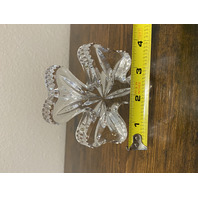 VTG WATERFORD Crystal 3-Leaf Clover/Shamrock Figurine 4 1/8"H SIGNED