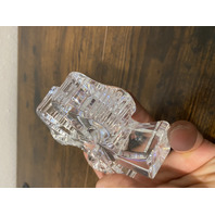 VTG WATERFORD Crystal 3-Leaf Clover/Shamrock Figurine 4 1/8"H SIGNED