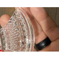 1993 WATERFORD Crystal Bell Christmas Ornament W/Box 2.5" x 3"