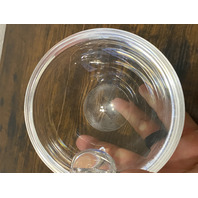 VTG STEUBEN Crystal Snail Scroll Olive Bowl By John Dreves 5"W SIGNED