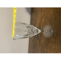 PAIR Of WATERFORD Crystal ARAGLIN Fluted Champagne Glasses 8 3/8"H, SIGNED