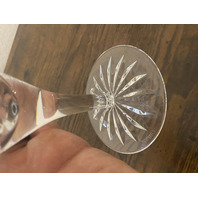 PAIR Of WATERFORD Crystal ARAGLIN Fluted Champagne Glasses 8 3/8"H, SIGNED