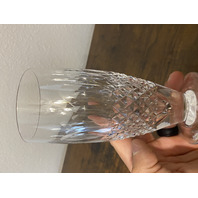 VTG WATERFORD Crystal COLLEEN SHORT STEM ICED TEA GLASS SIGNED 6 3/8"H