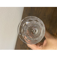 VTG WATERFORD Crystal COLLEEN SHORT STEM ICED TEA GLASS SIGNED 6 3/8"H