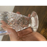 VTG WATERFORD Crystal COLLEEN SHORT STEM ICED TEA GLASS SIGNED 6 3/8"H