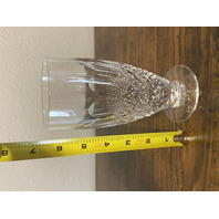 VTG WATERFORD Crystal COLLEEN SHORT STEM ICED TEA GLASS SIGNED 6 3/8"H