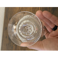 VTG WATERFORD Crystal COLLEEN Short Stem Water Goblet SIGNED 5.25"H