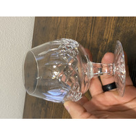VTG WATERFORD Crystal LISMORE Brandy Glass SIGNED, IRELAND 5.25"H