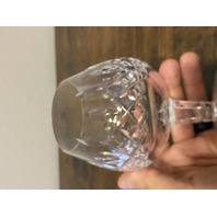 VTG WATERFORD Crystal LISMORE Brandy Glass SIGNED, IRELAND 5.25"H