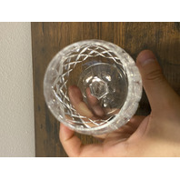 VTG WATERFORD Crystal LISMORE Brandy Glass SIGNED, IRELAND 5.25"H