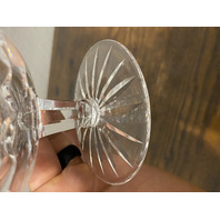 VTG WATERFORD Crystal LISMORE Brandy Glass SIGNED, IRELAND 5.25"H