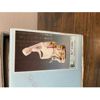 VTG LLADRO RABBITS FOOD Glossy Porcelain Figurine #4826 W/BOX 9"H SPAIN