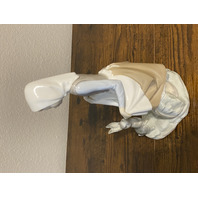 VTG LLADRO RABBITS FOOD Glossy Porcelain Figurine #4826 W/BOX 9"H SPAIN