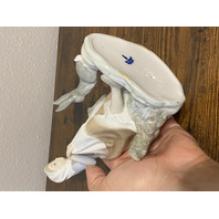 VTG LLADRO RABBITS FOOD Glossy Porcelain Figurine #4826 W/BOX 9"H SPAIN