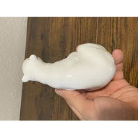 VTG LLADRO RESTING POLAR BEAR Glossy Porcelain Figurine #1208 W/BOX 4.75"H