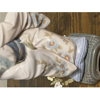 VTG LLADRO MICHIKO Glossy Geisha Porcelain Figurine W/BOX #1447 8.5"H, SPAIN