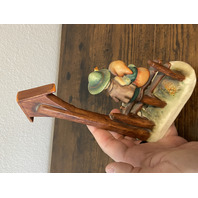 RARE VTG Goebel Hummel WAYSIDE DEVOTION Figurine #28/2 7.75"H, TMK 2