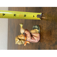 VTG Goebel Hummel GIRL WITH TRUMPET Figurine #391 2.75"H  W.GERMANY TMK6