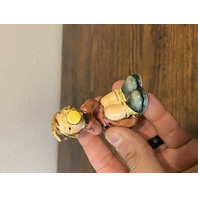 VTG Goebel Hummel GIRL WITH TRUMPET Figurine #391 2.75"H  W.GERMANY TMK6