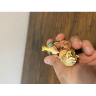 VTG Goebel Hummel GIRL WITH TRUMPET Figurine #391 2.75"H  W.GERMANY TMK6