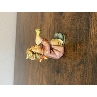 VTG Goebel Hummel GIRL WITH TRUMPET Figurine #391 2.75"H  W.GERMANY TMK6