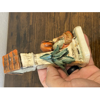 RARE DOUBLE STAMP VTG Goebel Hummel WORSHIP Figurine #84 5.5"H TMK2 FULL BEE