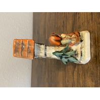 RARE DOUBLE STAMP VTG Goebel Hummel WORSHIP Figurine #84 5.5"H TMK2 FULL BEE