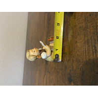 VTG Goebel Hummel GIRL WITH SHEET MUSIC Figurine #389 2.75"H W.Germany TMK5