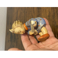 VTG Goebel Hummel JOYFUL Figurine #53 4"H W. Germany TMK2