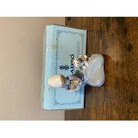 VTG LLADRO LITTLE FRISKIES Glossy Porcelain Figurine #5032 W/BOX 6.75"H