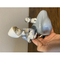 VTG LLADRO LITTLE FRISKIES Glossy Porcelain Figurine #5032 W/BOX 6.75"H