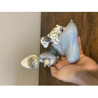 VTG LLADRO LITTLE FRISKIES Glossy Porcelain Figurine #5032 W/BOX 6.75"H