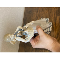 VTG LLADRO GIRL WITH BASKET OF PUPPIES Porcelain Figurine W/BOX #1311 9.75"H SPAIN