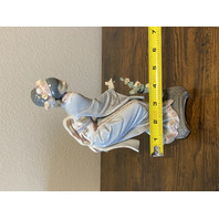 VTG LLADRO "Mayumi" Geisha Porcelain Figurine W/BOX #1449 9.5"H SPAIN