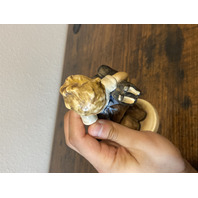 RARE VTG Goebel Hummel BOOTS Figurine #143 6.75"H MADE IN US ZONE GERMANY TMK1