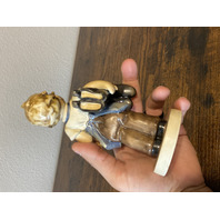 RARE VTG Goebel Hummel BOOTS Figurine #143 6.75"H MADE IN US ZONE GERMANY TMK1