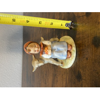 RARE VTG Goebel Hummel GOOD FRIENDS Figurine 4"H GERMANY TMK2 FULL BEE