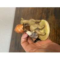 RARE VTG Goebel Hummel GOOD FRIENDS Figurine 4"H GERMANY TMK2 FULL BEE