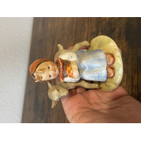 RARE VTG Goebel Hummel GOOD FRIENDS Figurine 4"H GERMANY TMK2 FULL BEE