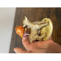 RARE VTG Goebel Hummel GOOD FRIENDS Figurine 4"H GERMANY TMK2 FULL BEE