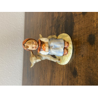 RARE VTG Goebel Hummel GOOD FRIENDS Figurine 4"H GERMANY TMK2 FULL BEE