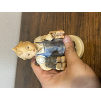 VTG Goebel Hummel BOOTS Figurine #143/0 5.5"H GERMANY TMK2