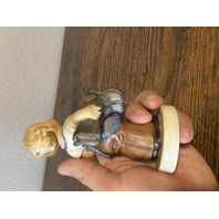 VTG Goebel Hummel BOOTS Figurine #143/0 5.5"H GERMANY TMK2