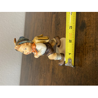 VTG Hummel SCHOOL BOY Porcelain Figurine #822/0 4.5"H W.GERMANY TMK6