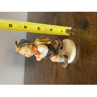 VTG Hummel SCHOOL BOY Porcelain Figurine #822/0 4.5"H W.GERMANY TMK6